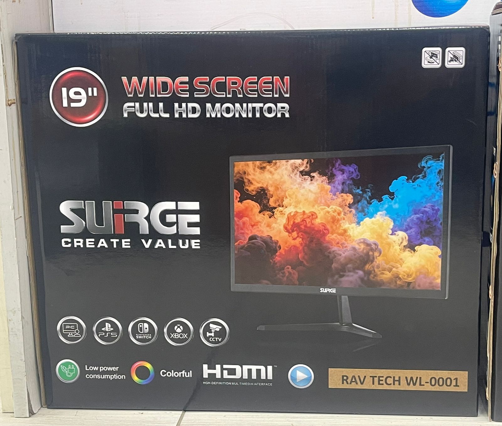 19” Wide screen full HD monitor — Gaming Gorillas Centurion
