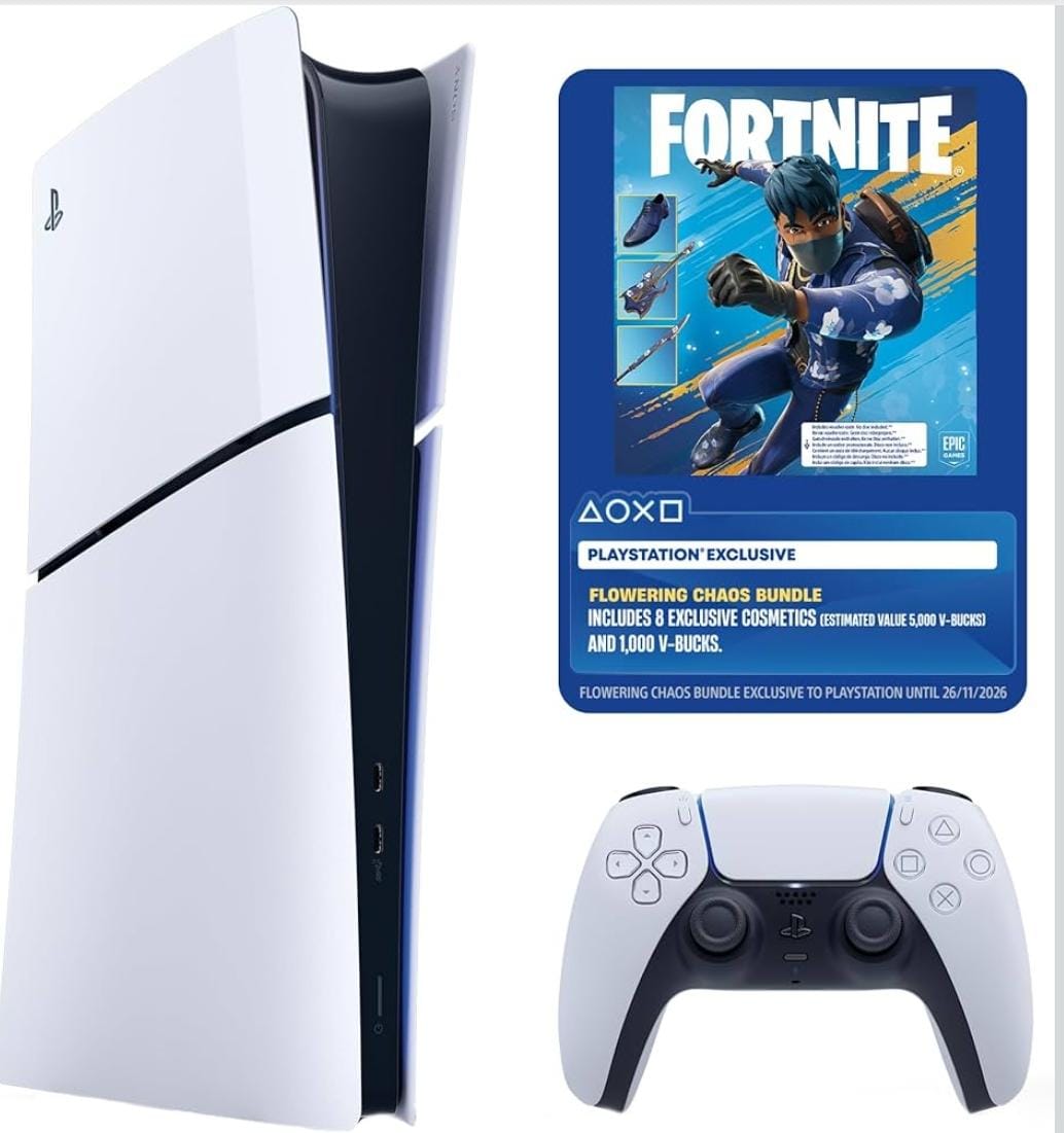 PS5 Slim digital edition + Fortnite game