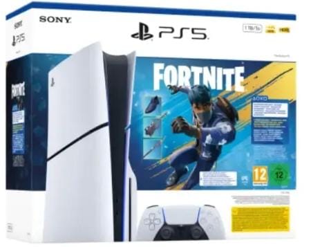 PS5  disk edition + fortnite game